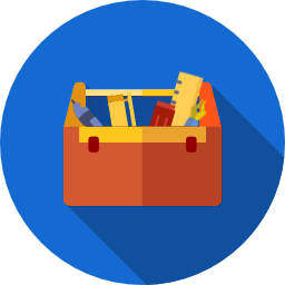Toolbox with office tools